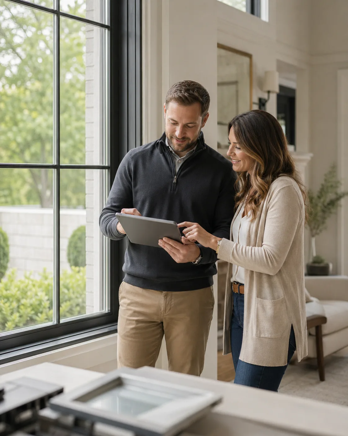 Window and door replacement consultation helping Dallas Fort Worth homeowners understand product options installation and energy efficiency